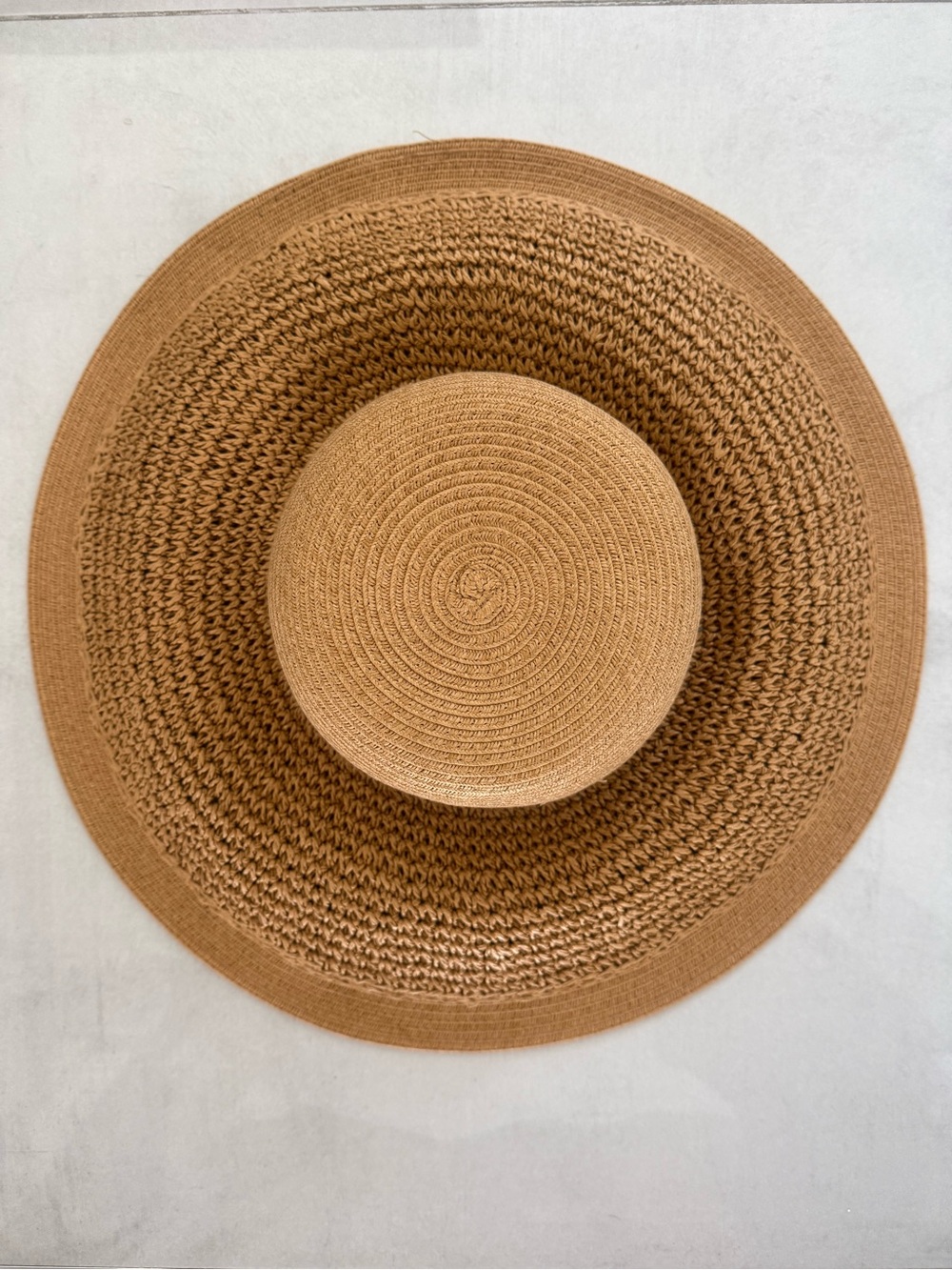 J. Crew Braided Wide-Brim Sun Hat - Tan